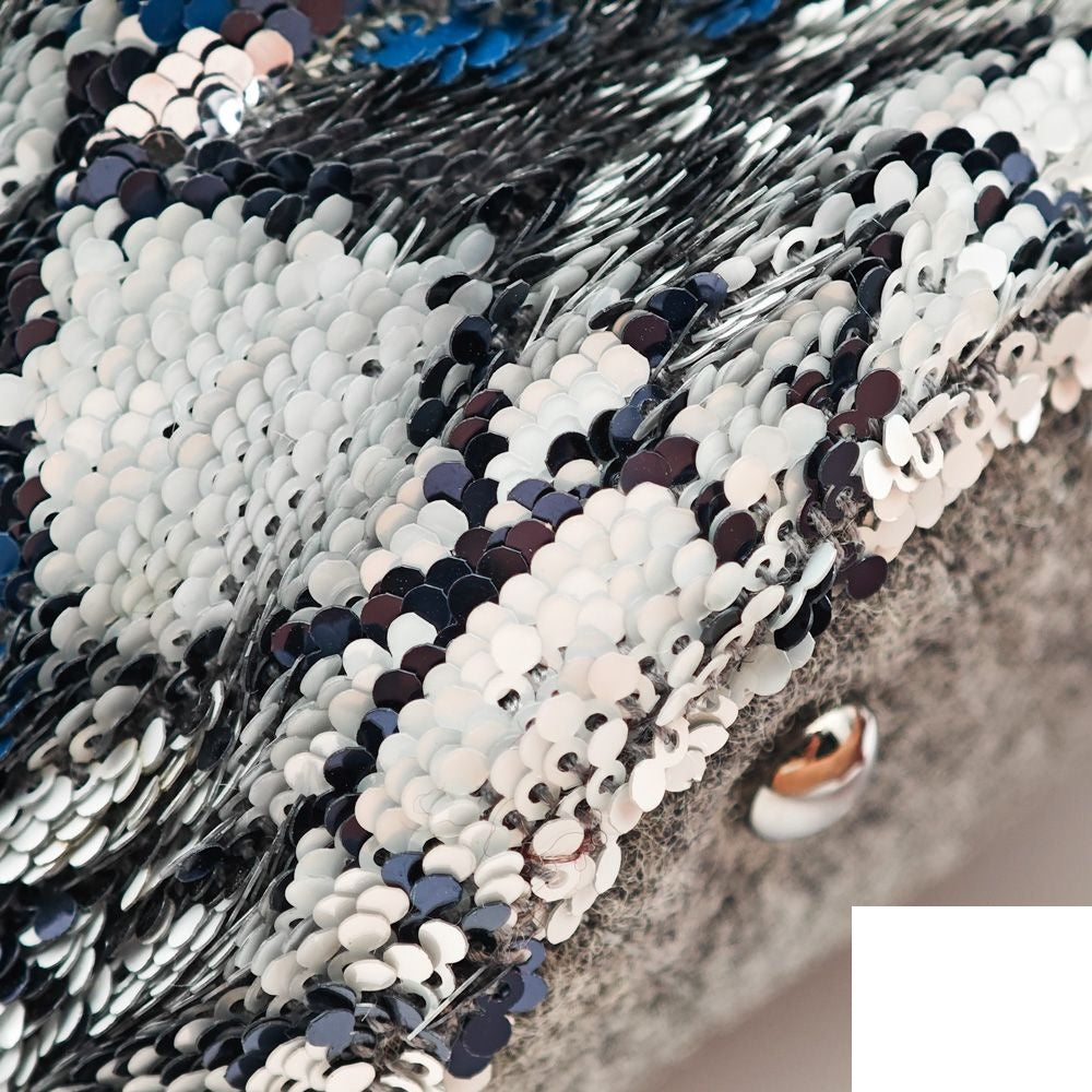 Chanel Shoulder Bag Wool — view 8