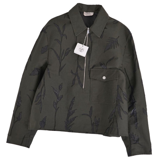 Hermes Herbier Jacket Khaki Size