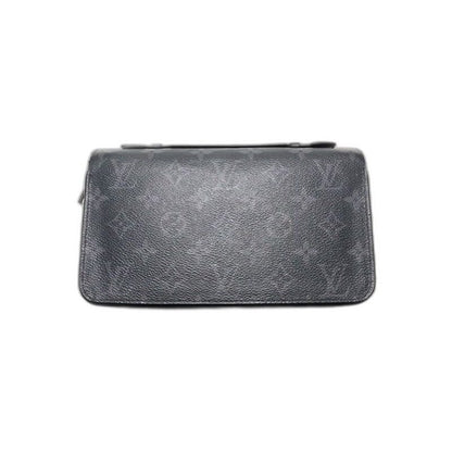 Louis Vuitton Monogram Eclipse Zippy XL Leather Zip Around Travel Case Wallet