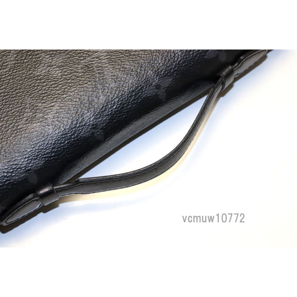 Louis Vuitton Monogram Eclipse Zippy XL Leather Zip Around Travel Case Wallet — view 8