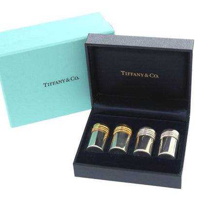 Tiffany & Co Spice Case Set Seasoning Salt Pepper Silver 925