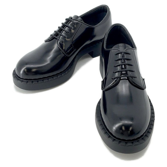 Prada Dress Shoes Brushed Leather 37 Black