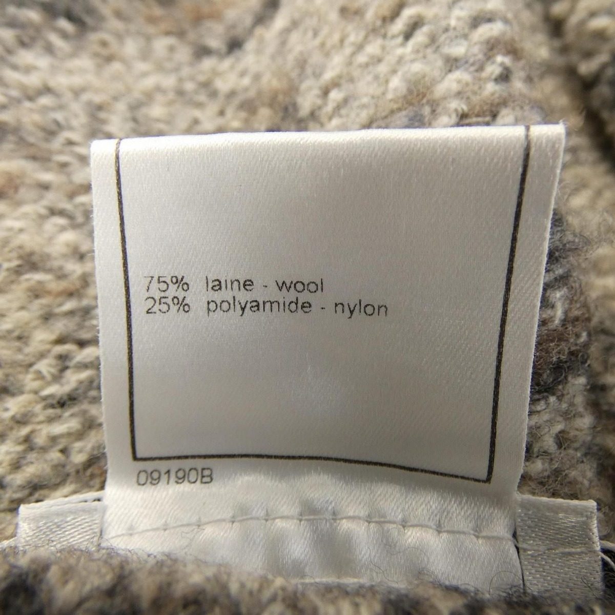 Chanel Vintage Identification Collarless Jacket — view 3