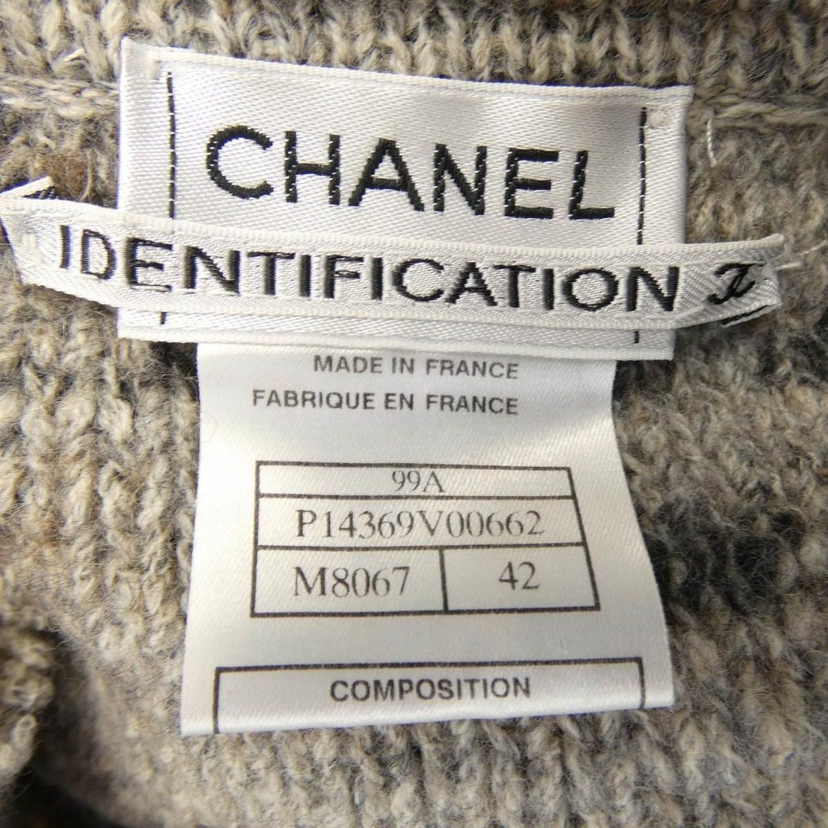 Chanel Vintage Identification Collarless Jacket — view 4
