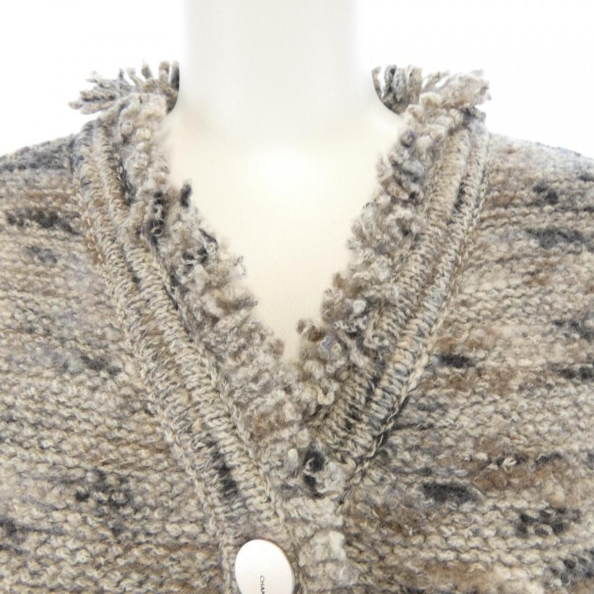 Chanel Vintage Identification Collarless Jacket — view 5