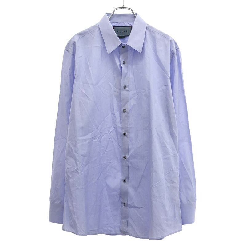 Gucci Cotton Shirt Z3851 Blue 16