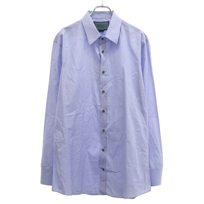 Gucci Cotton Shirt Z3851 Blue 16