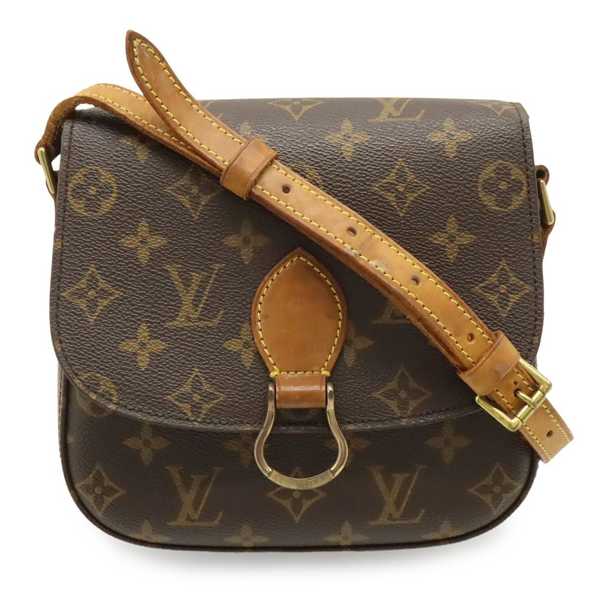 Louis Vuitton Monogram Saint Cloud MM 18 Shoulder Bag Pochette