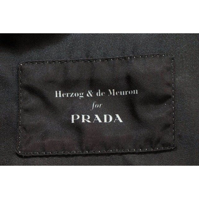 Prada Herzog & de Meuron Shirt Jacket 38 Logo Gray — view 9