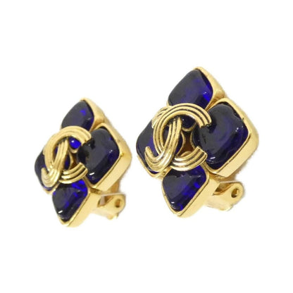 Chanel Vintage Earrings Gold — view 2