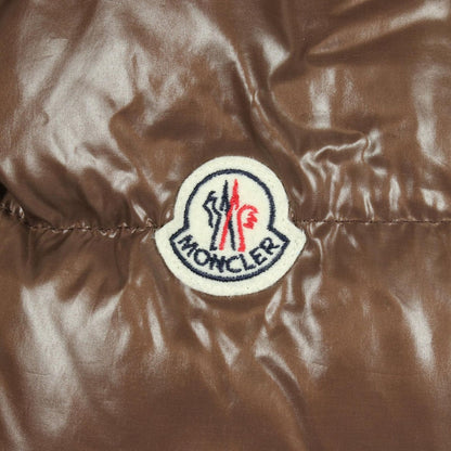 Moncler Down Jacket Jasminum Nylon Long Coat — view 6