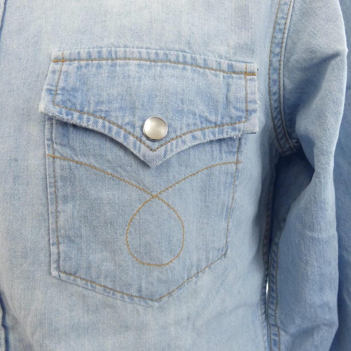 Saint Laurent Shirt Blue — view 6