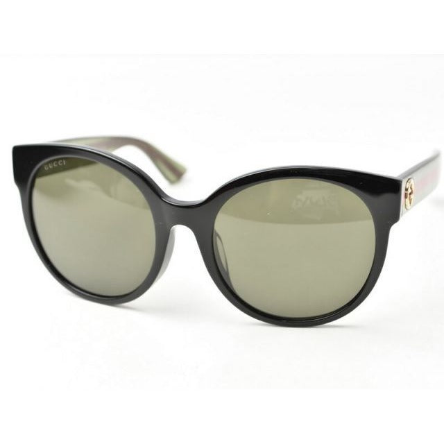 Gucci Sunglasses Eyewear Sherry Line GG0035 SA 002 5620 145 Green Red