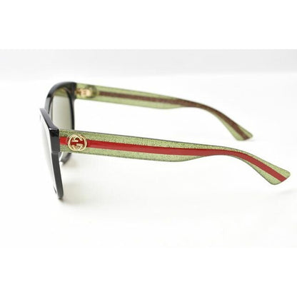 Gucci Sunglasses Eyewear Sherry Line GG0035 SA 002 5620 145 Green Red — view 7