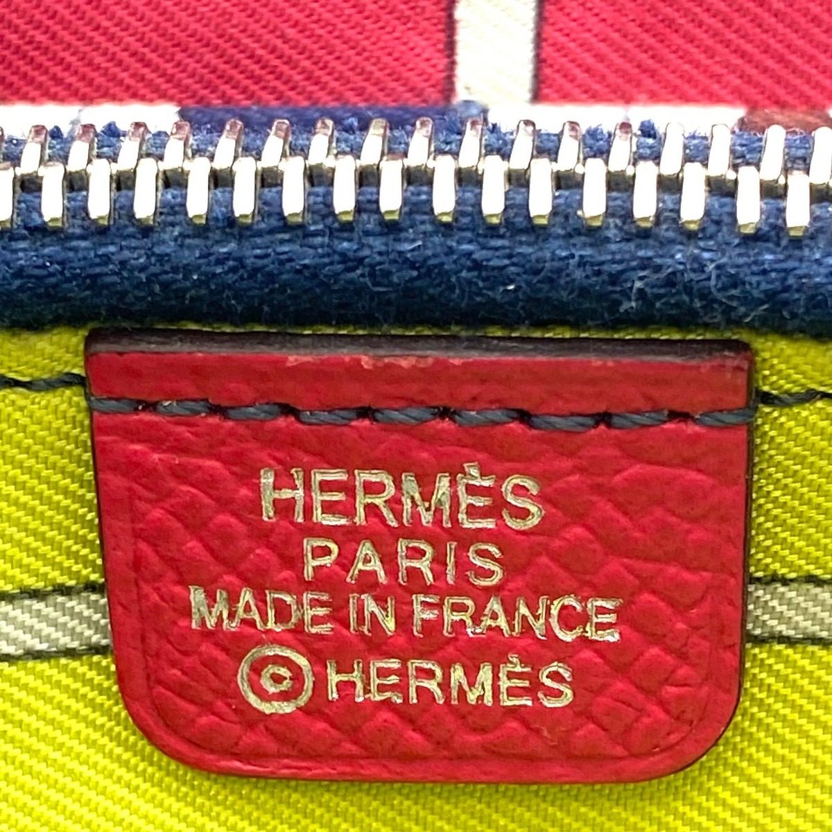 Hermes Wallet Silk in Azap Pink Card — view 12