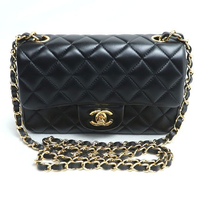 Chanel Mini Classic Shoulder Bag Black