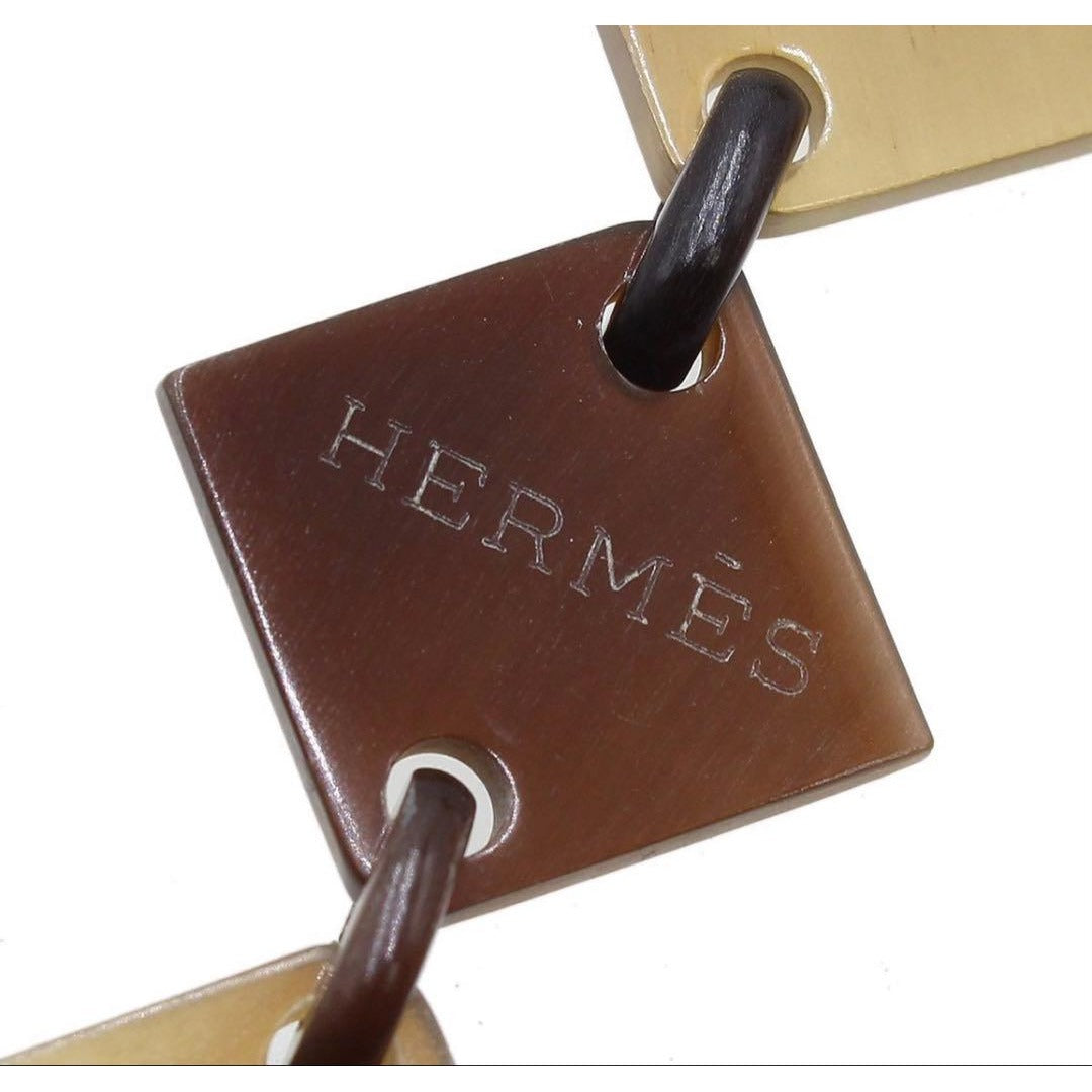 Hermes Diva Buffalo Horn Long Necklace — view 5