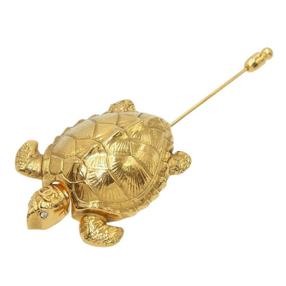 Chanel Turtle Motif Coco Mark Brooch