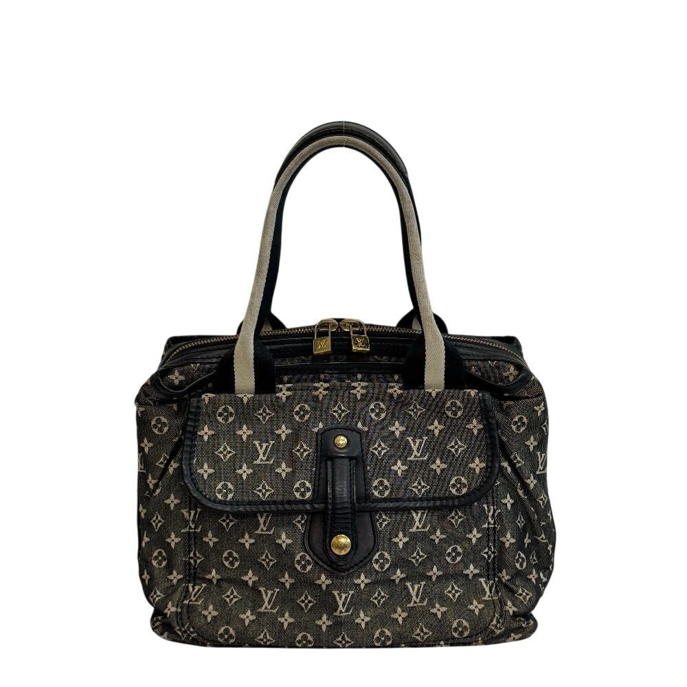 Louis Vuitton Tote Sac Marie Kate Monogram Mini Canvas Mini Boston Bag Navy