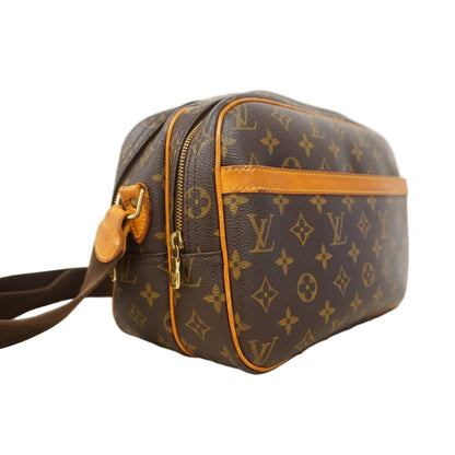 Louis Vuitton Shoulder Bag Monogram Reporter PM Brown — view 2