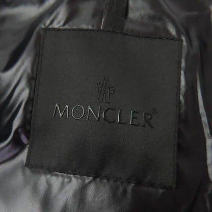 Moncler Herbe Logo Patch with Hood Down Jacket Black 0 Hanger Garment — view 10