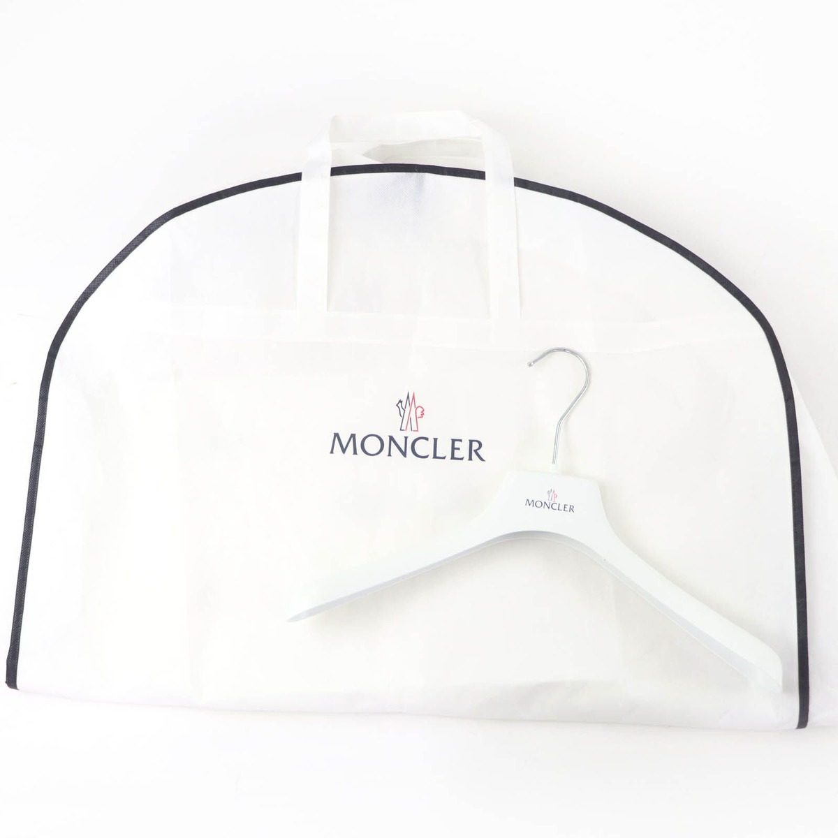 Moncler Herbe Logo Patch with Hood Down Jacket Black 0 Hanger Garment — view 6