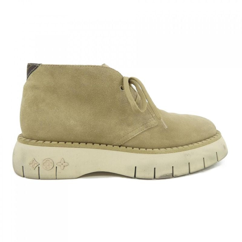Louis Vuitton Bm0292 Size 7.5 Beige Boots