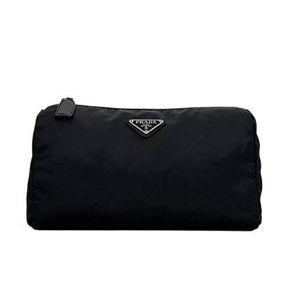 Prada Pouch Black Nero Vela Case