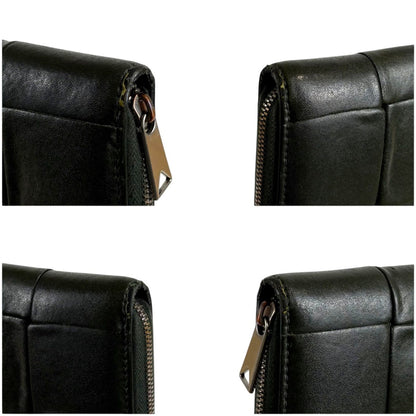 Bottega Veneta Maxi Intrecciato Leather Long Wallet Round Zip Zippy — view 6