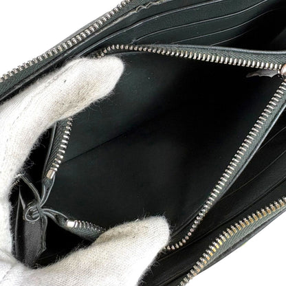 Bottega Veneta Maxi Intrecciato Leather Long Wallet Round Zip Zippy — view 8