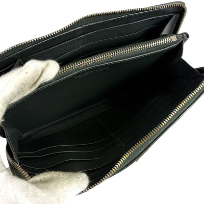 Bottega Veneta Maxi Intrecciato Leather Long Wallet Round Zip Zippy — view 9