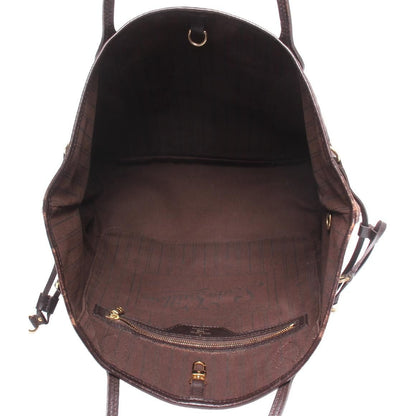 Louis Vuitton Tote Neverfull MM Monogram Idylle — view 5