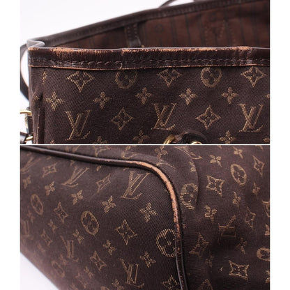 Louis Vuitton Tote Neverfull MM Monogram Idylle — view 9