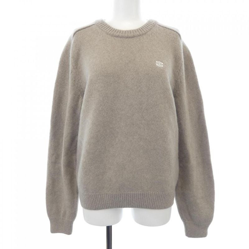 Celine Triomphe Crewneck Sweater 2 T Knit