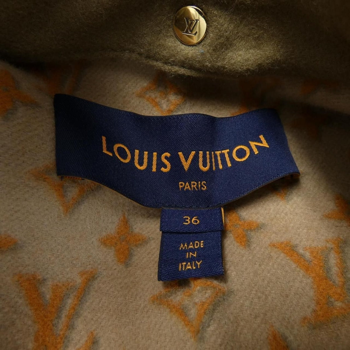 Louis Vuitton Rim Bubble Color Double Face Coat — view 4