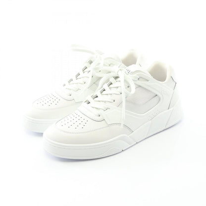 Celine Sneakers Lace Up White Leather