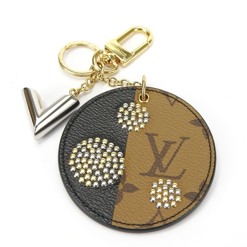 Louis Vuitton Key Ring Porte Cles Night Light Mp1842 Monogram Reverse Leather