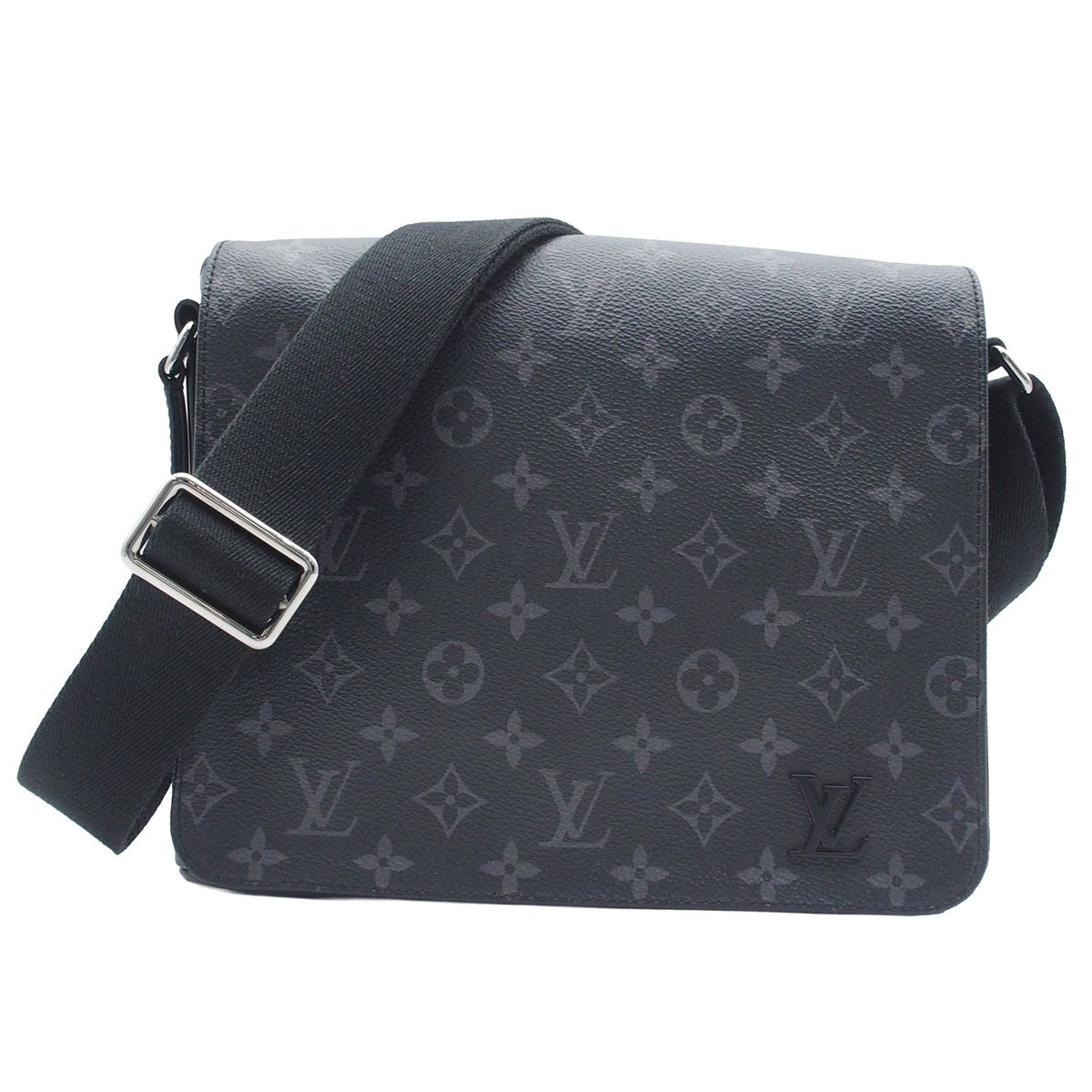 Louis Vuitton District PM Black Monogram Eclipse Shoulder Bag