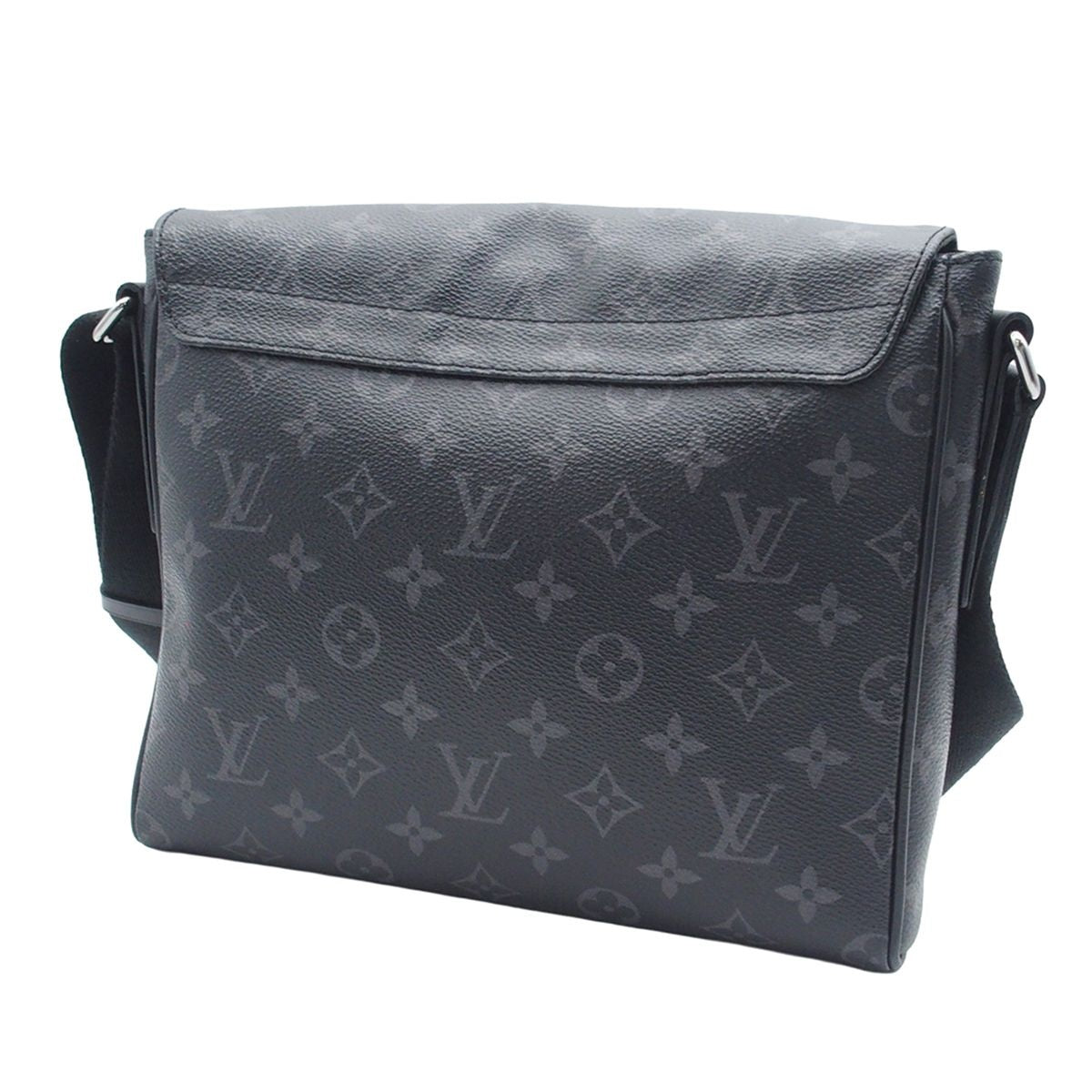 Louis Vuitton District PM Black Monogram Eclipse Shoulder Bag — view 2