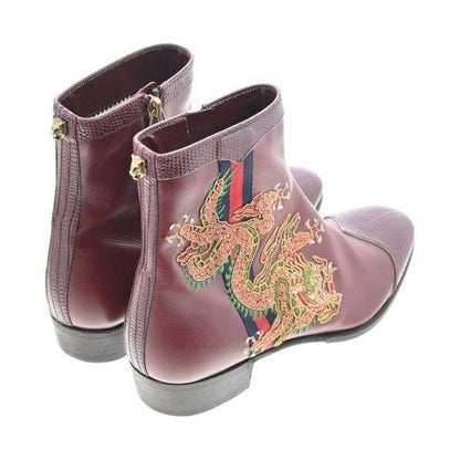 Gucci Boots Red — view 2