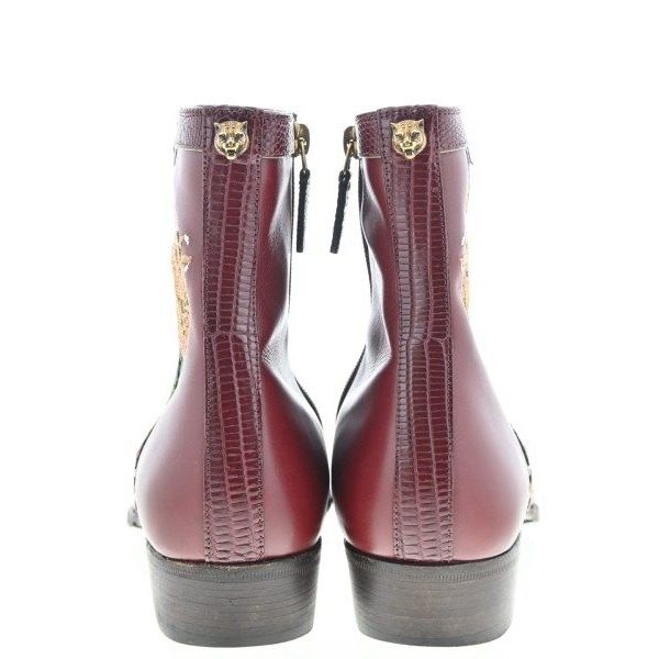 Gucci Boots Red — view 6