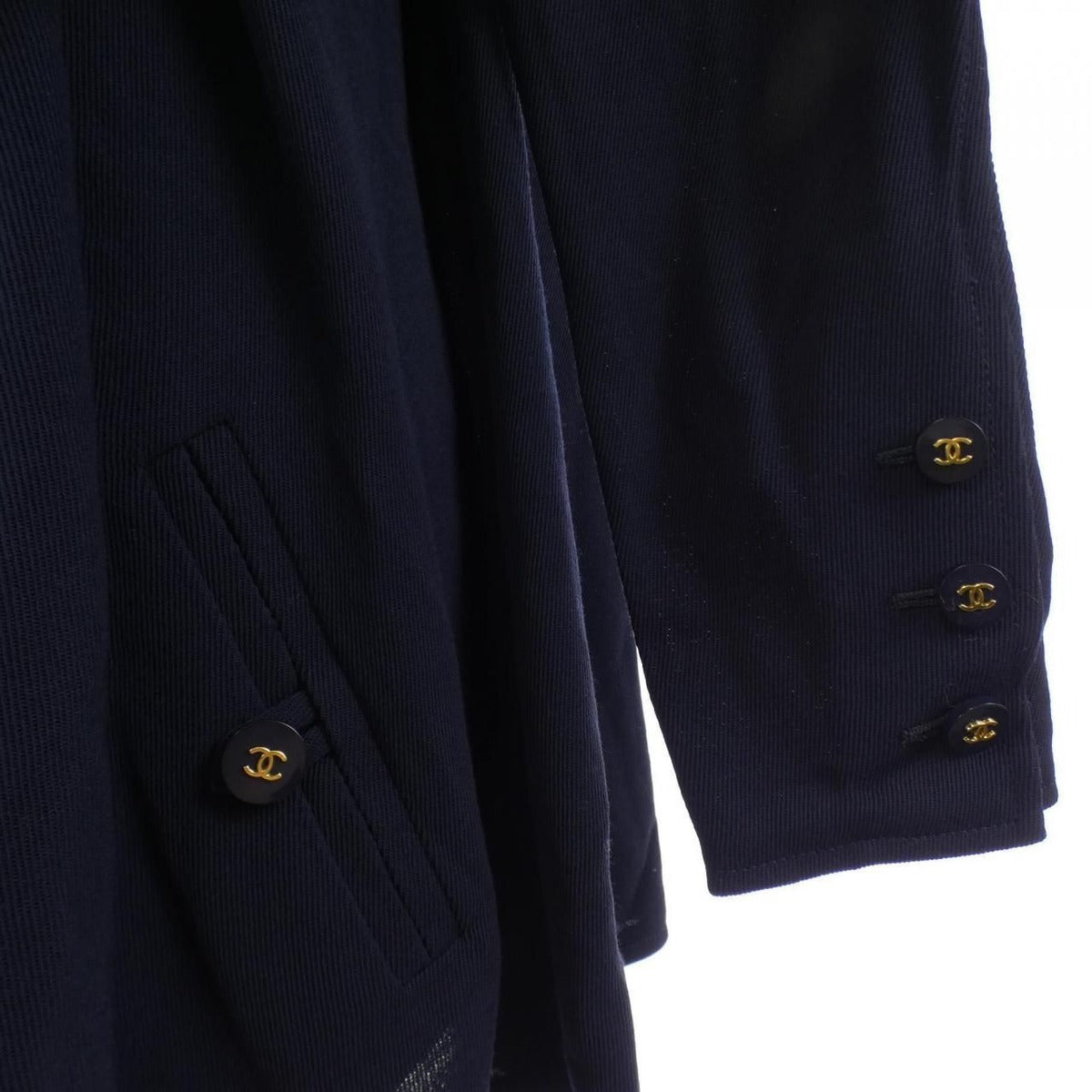 Chanel Vintage Jacket Navy 38 — view 6