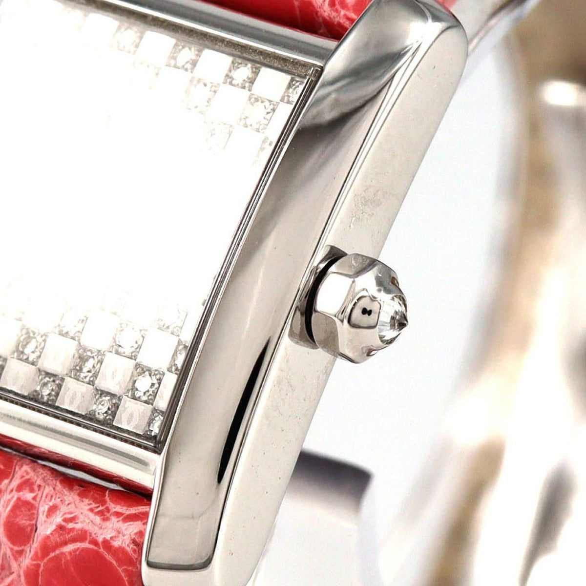 Cartier Tank Francaise SM WG Quartz Bracelet Dial Color — view 4