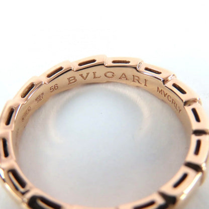 Bvlgari Serpenti Vipa Ring 18k Pink Gold 56 Weight — view 2