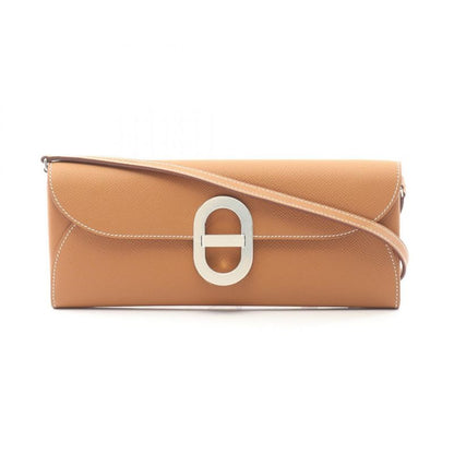 Hermes Shoulder Bag Chaine Dancre Too Go Gold Leather