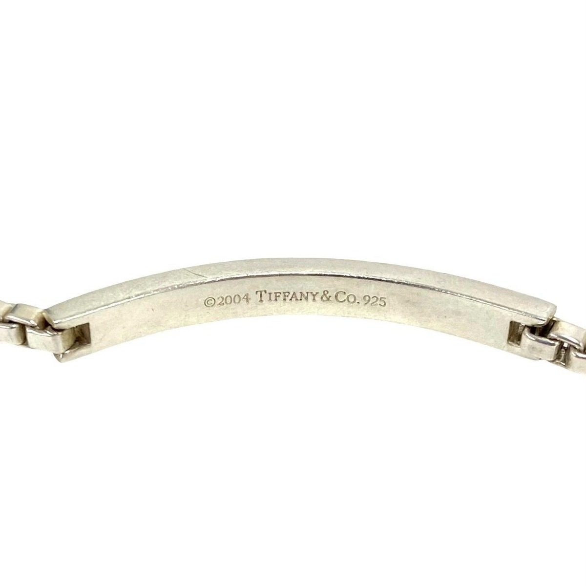 Tiffany & Co Venetian ID Bracelet 925 Chain Bangle Silver — view 3