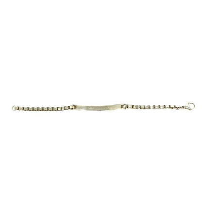Tiffany & Co Venetian ID Bracelet 925 Chain Bangle Silver — view 5