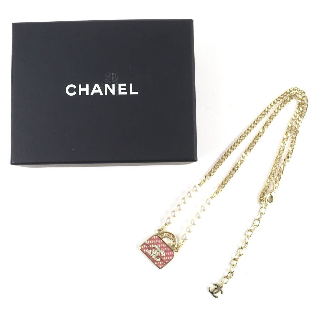 Chanel CC Logo Rhinestone Quilted Bag — view 2