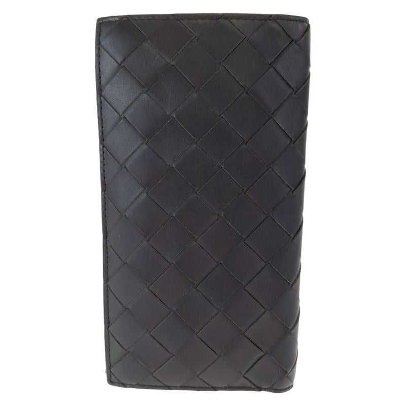 Bottega Veneta Maxi Intrecciato Brown Calf B Long