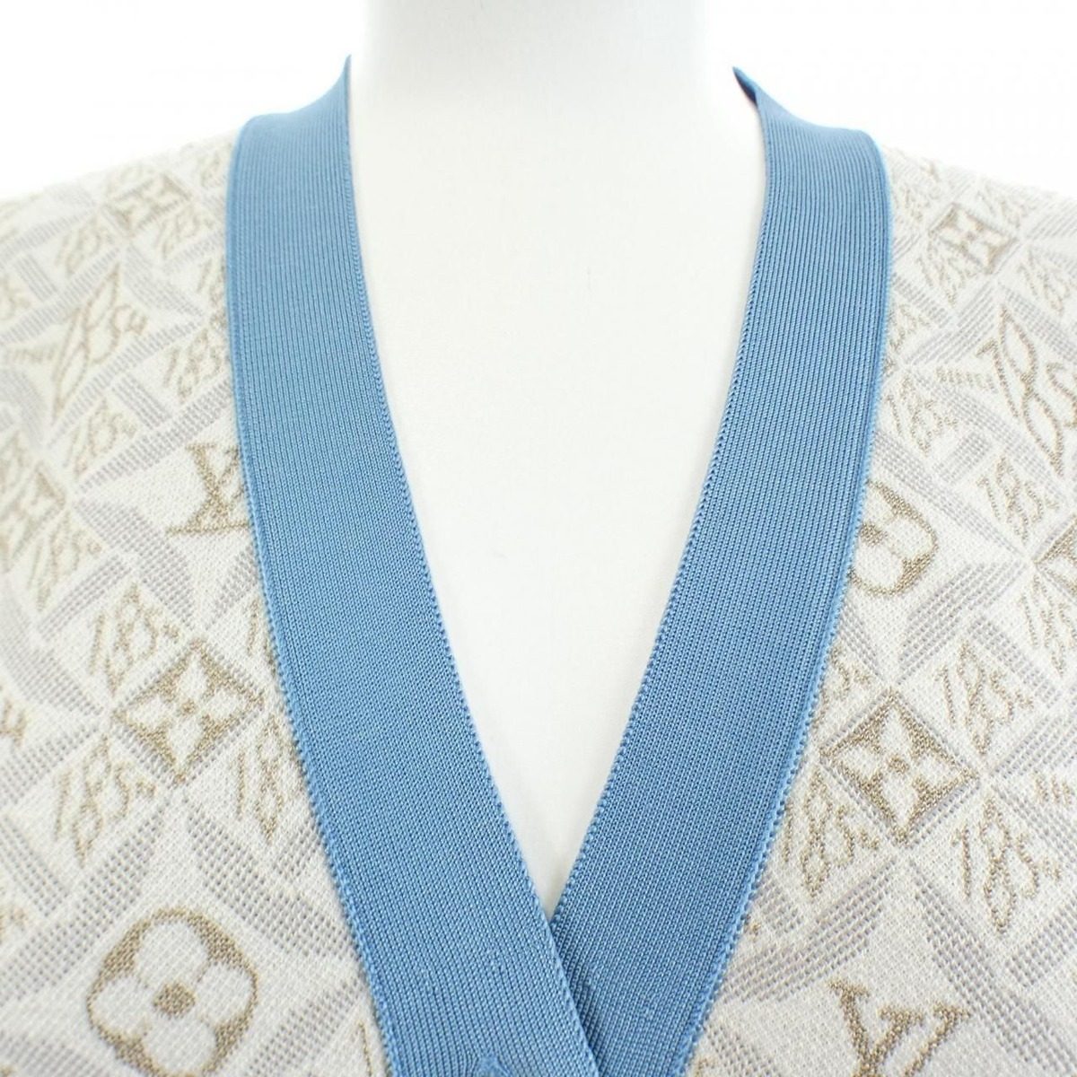 Louis Vuitton Contrast Trim Cardigan — view 5